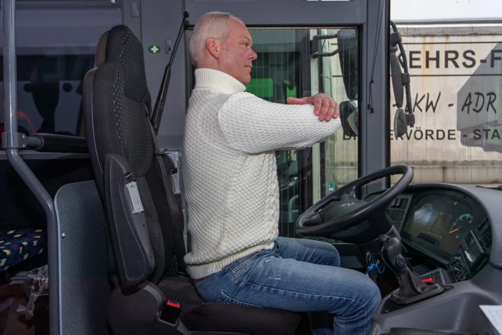 Ergonomie am Fahrerarbeitsplatz